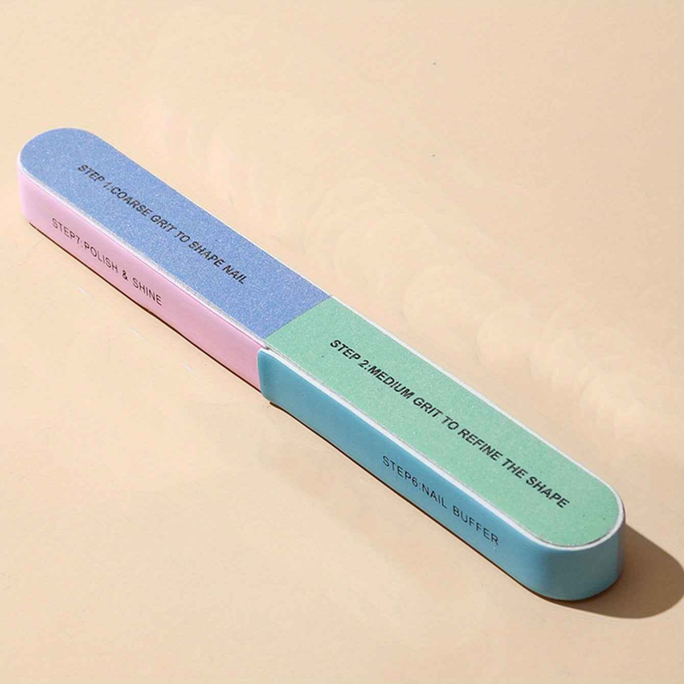 7 Sides Nail Polish Tool - Easy Manicure and Pedicure Cuticle Strip for Clean Cuts 1pc