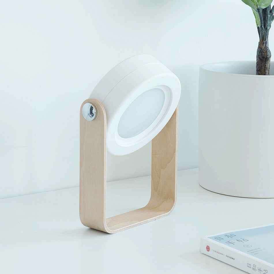 Foldable LED Night Light – Portable and Dimmable Touch Control