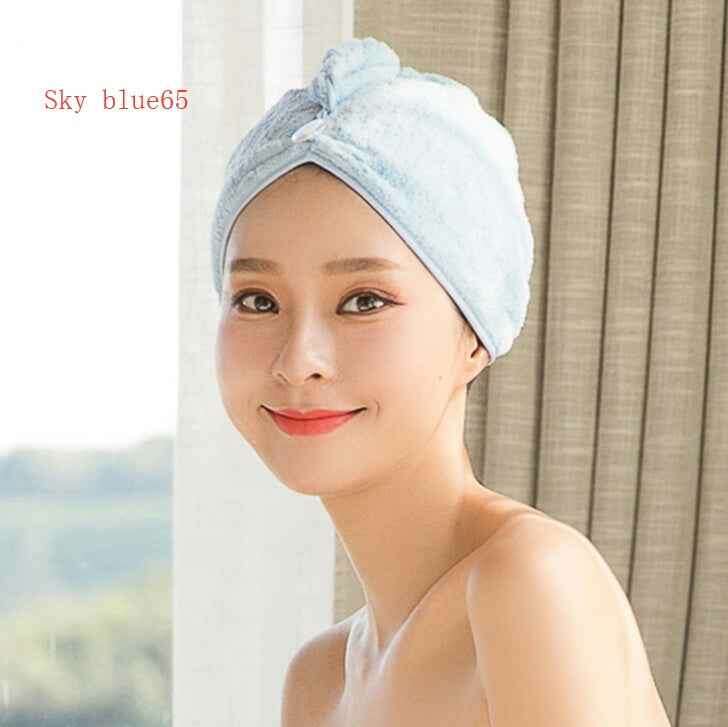 Women's Hair Dryer Cap - Absorbent Hair Towel for Fast Drying