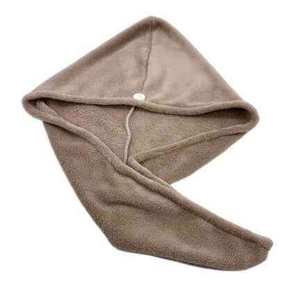 Women's Hair Dryer Cap - Absorbent Hair Towel for Fast Drying