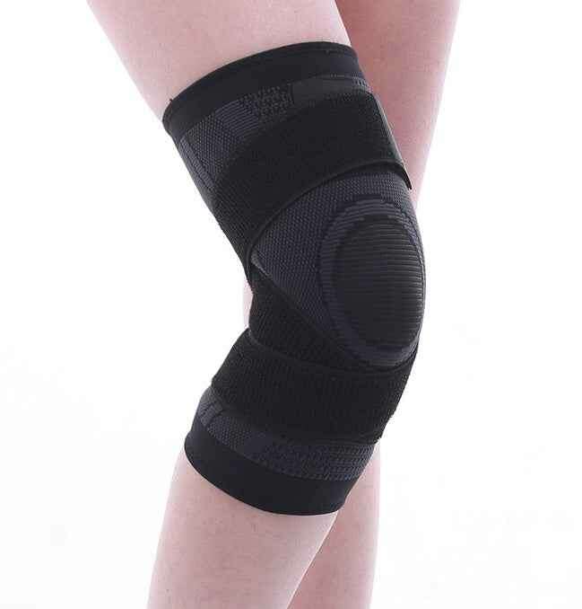 3D Knee Pad for Sports - Ultimate Protection and Comfort Black