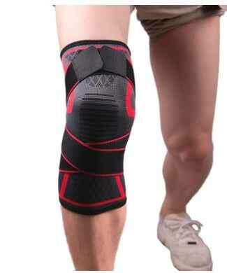 3D Knee Pad for Sports - Ultimate Protection and Comfort Red2 1PC