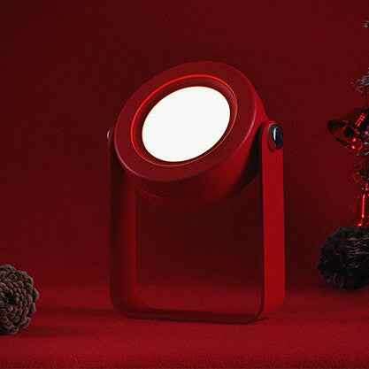 Foldable LED Night Light – Portable and Dimmable Touch Control Red 0.3 watts