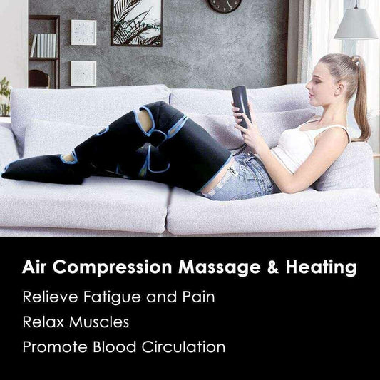 Leg Massager for Blood Circulation - Pneumatic Therapy Device for Enhanced Wellness