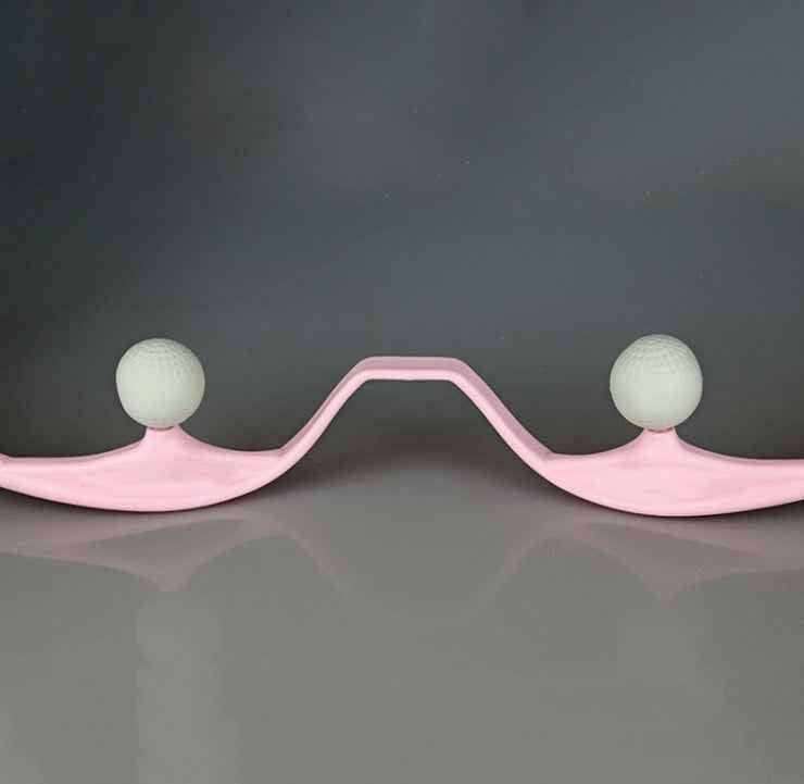 Plastic Trigger Point Massage Roller for Neck & Shoulder Relief