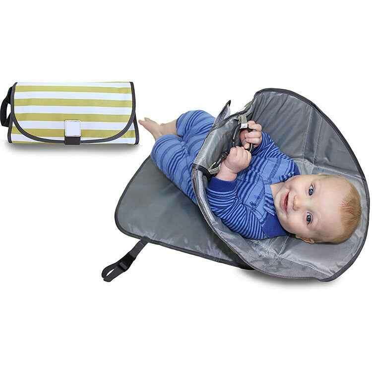 Portable Diaper Changing Pad Clutch for Newborns - On-the-Go Convenience for Busy Parents