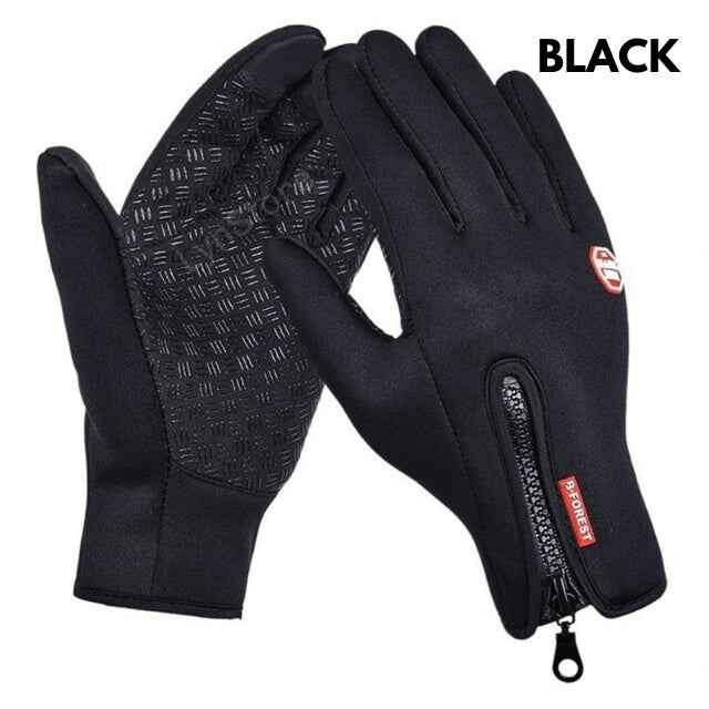 Winter Touchscreen Gloves - Waterproof Fleece for Riding and Sports