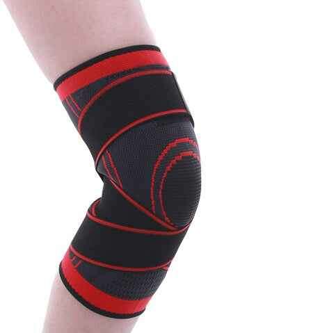 3D Knee Pad for Sports - Ultimate Protection and Comfort Red