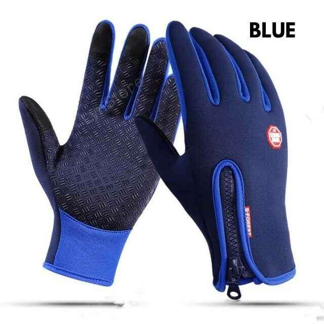 Winter Touchscreen Gloves - Waterproof Fleece for Riding and Sports