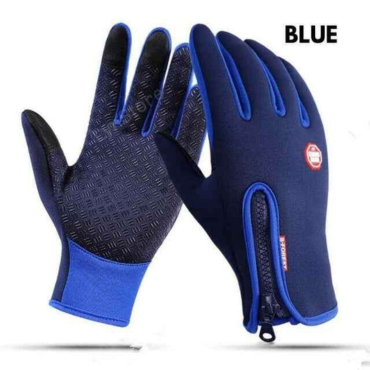 Winter Touchscreen Gloves - Waterproof Fleece for Riding and Sports