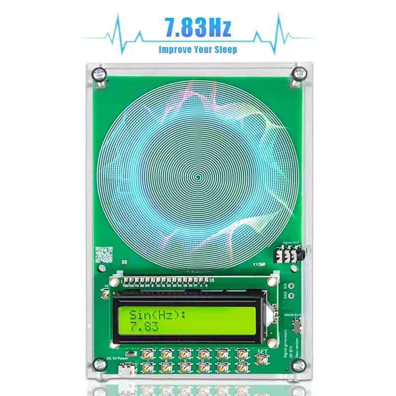 Frequency Generator for Healing – Schumann Resonance 7.83Hz, Sound Therapy Machine for Stress Relief, Relaxation, Meditation, and Yoga (0.01Hz-30000Hz)
