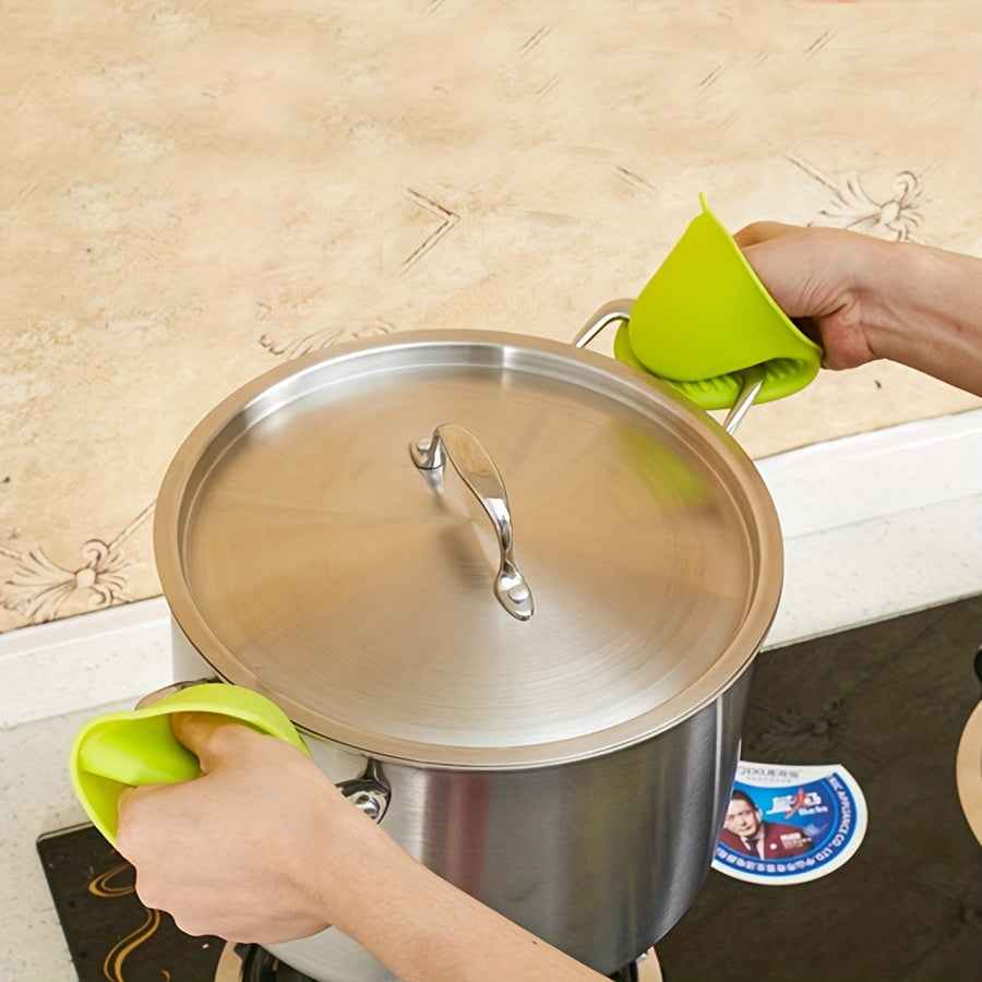 2 Pack Silicone Oven Mitts Set