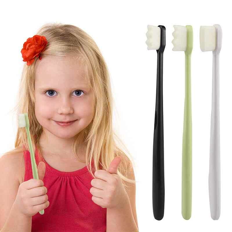 Ultra-Soft Toothbrush for Deep Cleaning and Travel Convenience