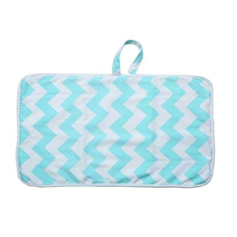 Portable Diaper Changing Pad Clutch for Newborns - On-the-Go Convenience for Busy Parents Green
