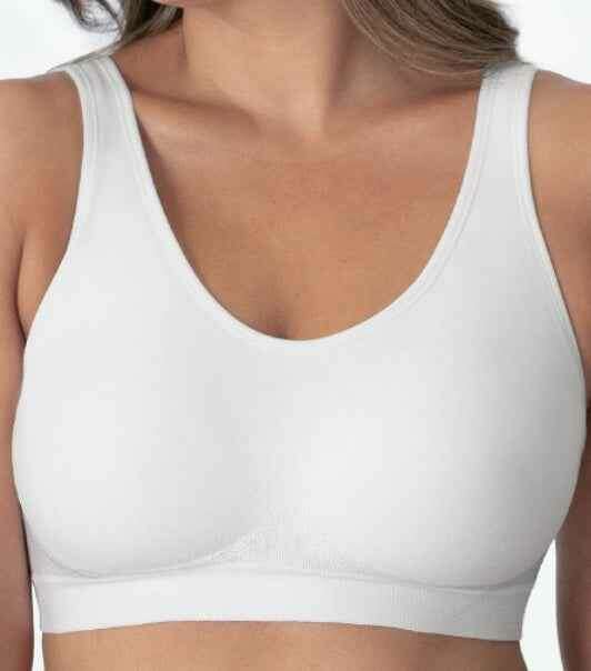 Plus-Size Shaper Bra - Seamless Comfort and Lift for Sizes S–3XL White