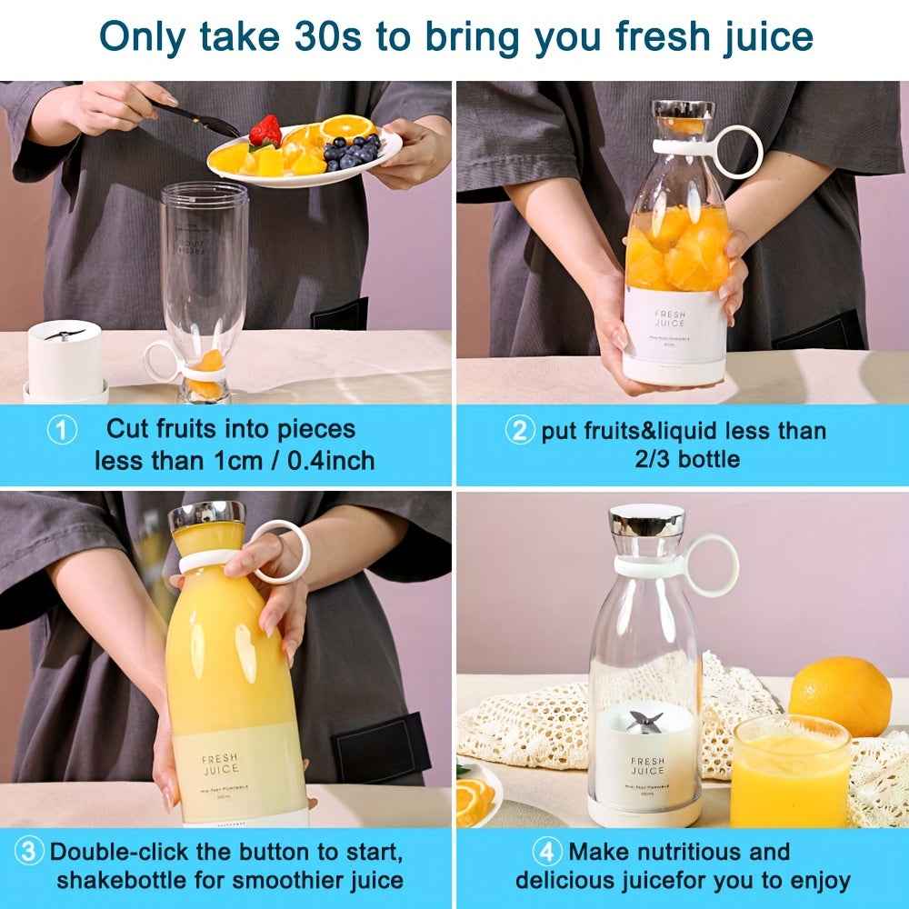11.83oz Portable Electric Fruit Blender