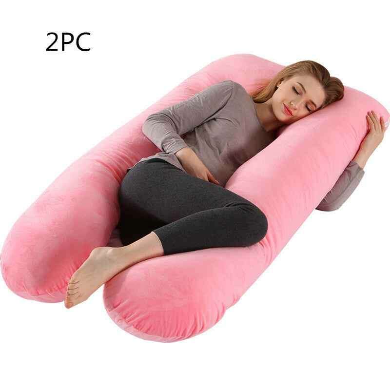 U-shape Travel Pillow for Ultimate Comfort on the Go 140x80cm Only case 2PC S3