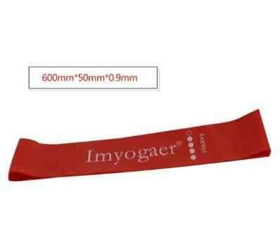 Fitness Resistance Bands for Yoga and Pull-Up Assist Red