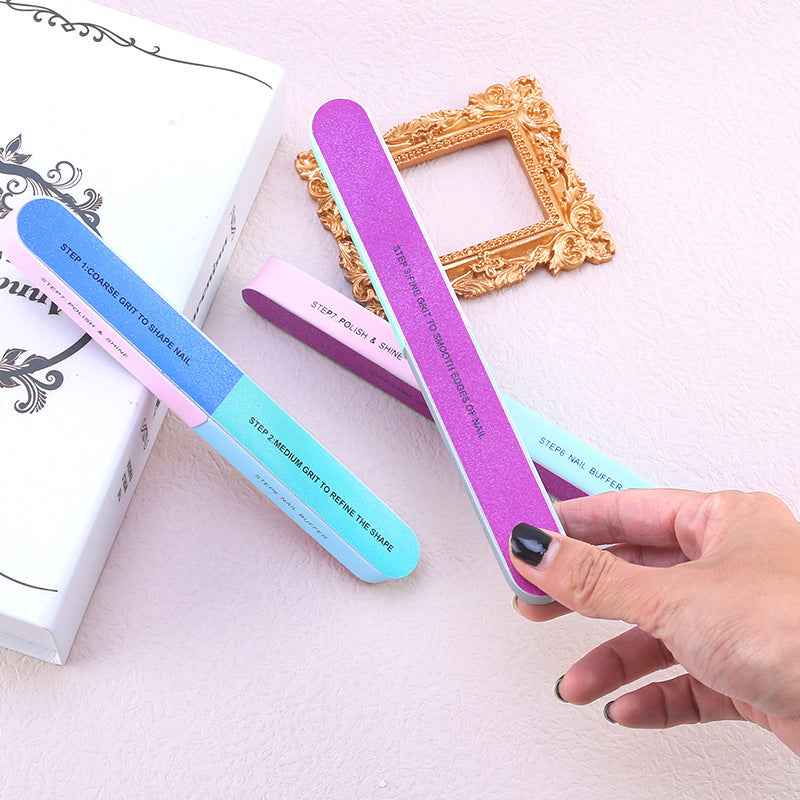 7 Sides Nail Polish Tool - Easy Manicure and Pedicure Cuticle Strip for Clean Cuts