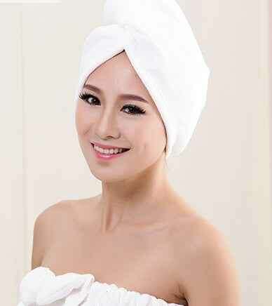 Women's Hair Dryer Cap - Absorbent Hair Towel for Fast Drying