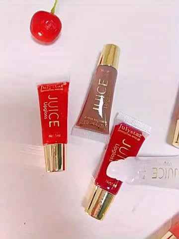 [Natural Lip Oil] Long-lasting Moisturizing Mirror Lip Oil | Beauty Natural Fruit Flavor Pouty Lip Moisturizing Water Gloss Lipstick