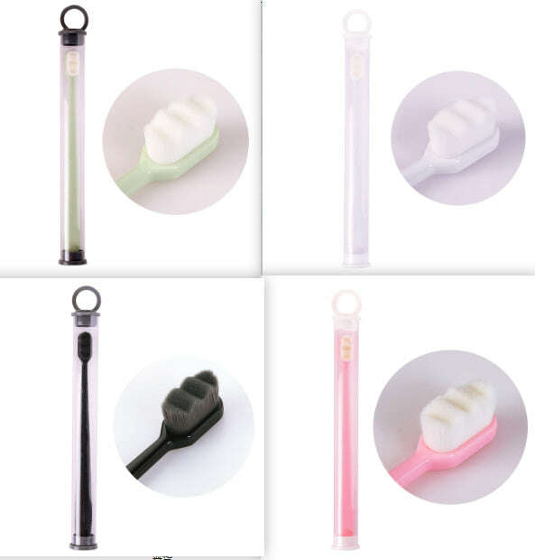 Ultra-Soft Toothbrush for Deep Cleaning and Travel Convenience Set