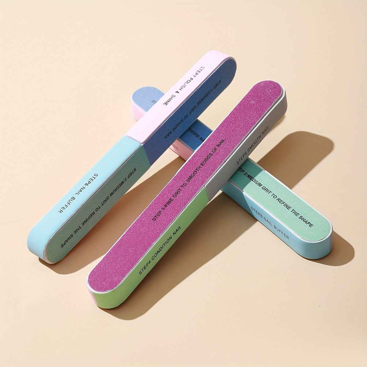 7 Sides Nail Polish Tool - Easy Manicure and Pedicure Cuticle Strip for Clean Cuts