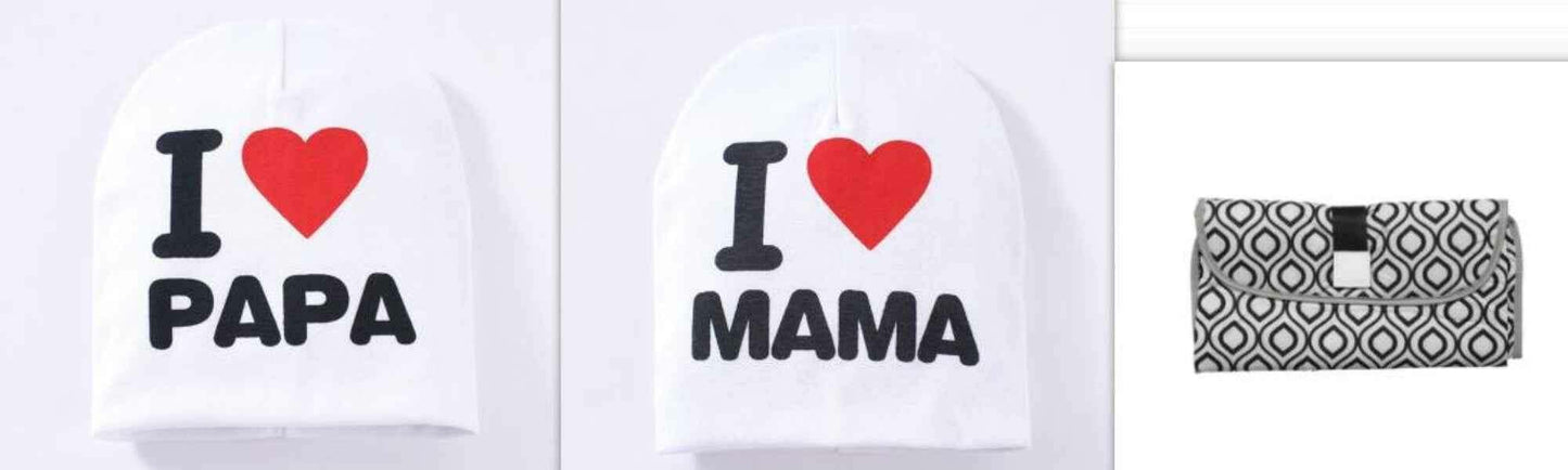 Portable Diaper Changing Pad Clutch for Newborns - On-the-Go Convenience for Busy Parents Set3.