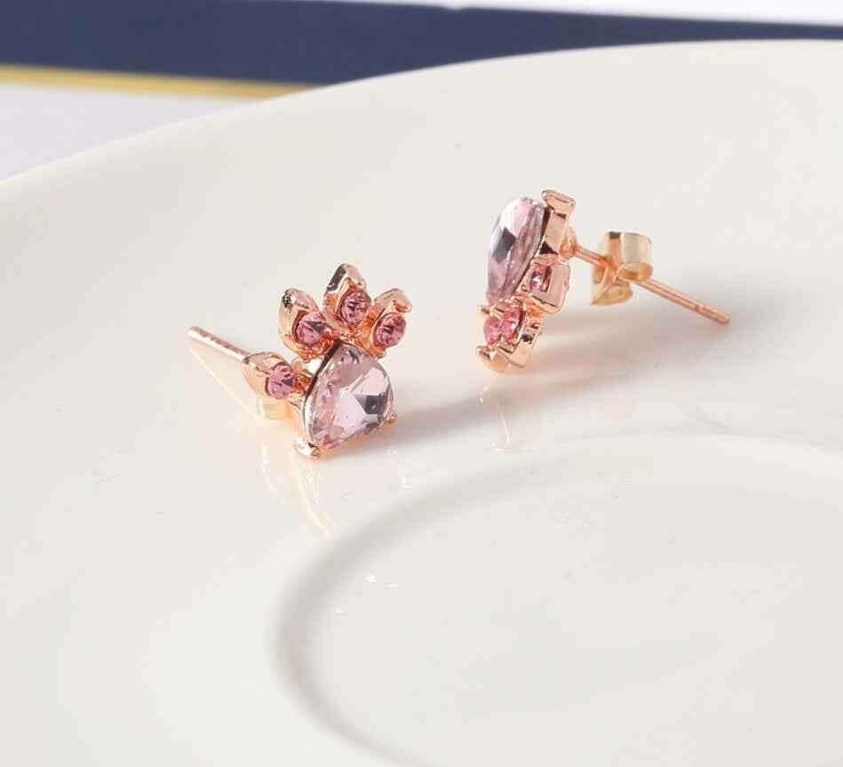 New Cat Bear Paw Ring Jewelry Set for Women - Unique Cat Bear Paw Ring