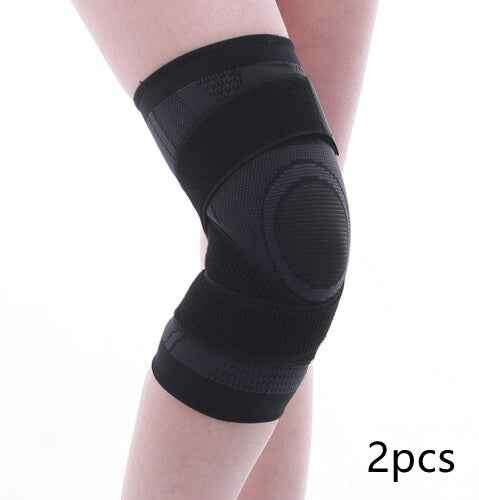 3D Knee Pad for Sports - Ultimate Protection and Comfort Black XXXL 2PC