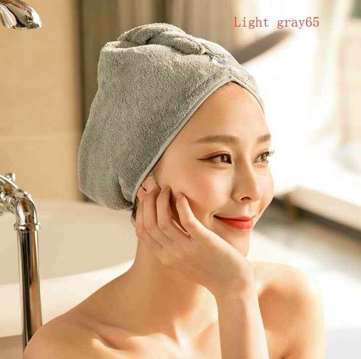 Women's Hair Dryer Cap - Absorbent Hair Towel for Fast Drying