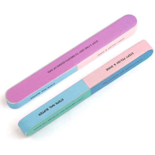 7 Sides Nail Polish Tool - Easy Manicure and Pedicure Cuticle Strip for Clean Cuts