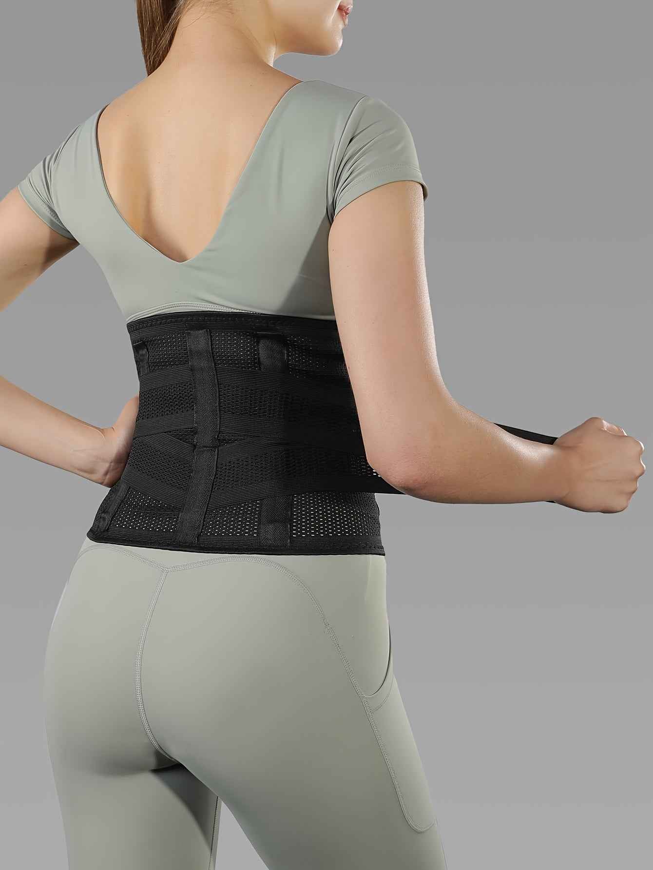 JINGBA SUPPORT 7052 Adjustable Fitness Waist Trainer
