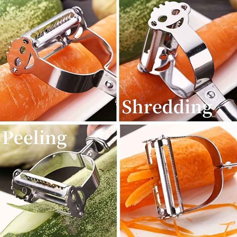 Stainless Steel Grater: A Versatile Fruit and Potato Grater for Dining and Unwinding, Ideal for Restaurants
