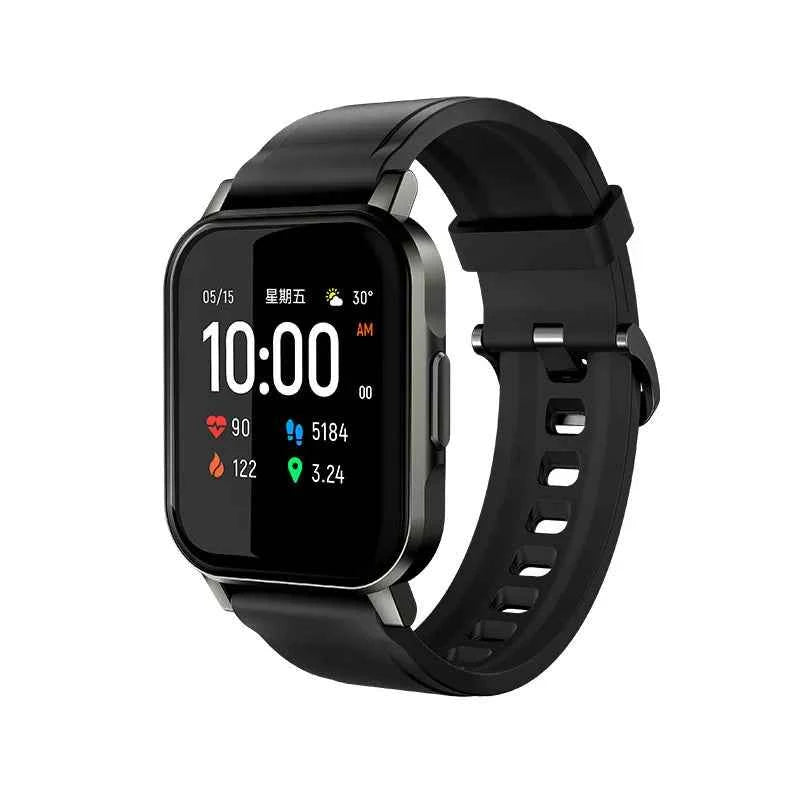 POSK Hay Lou LS02 Mini Smart Watch 2 IP68 Waterproof 12 Sport Models Sport Heart Rate Monitor English Version Smart Watch