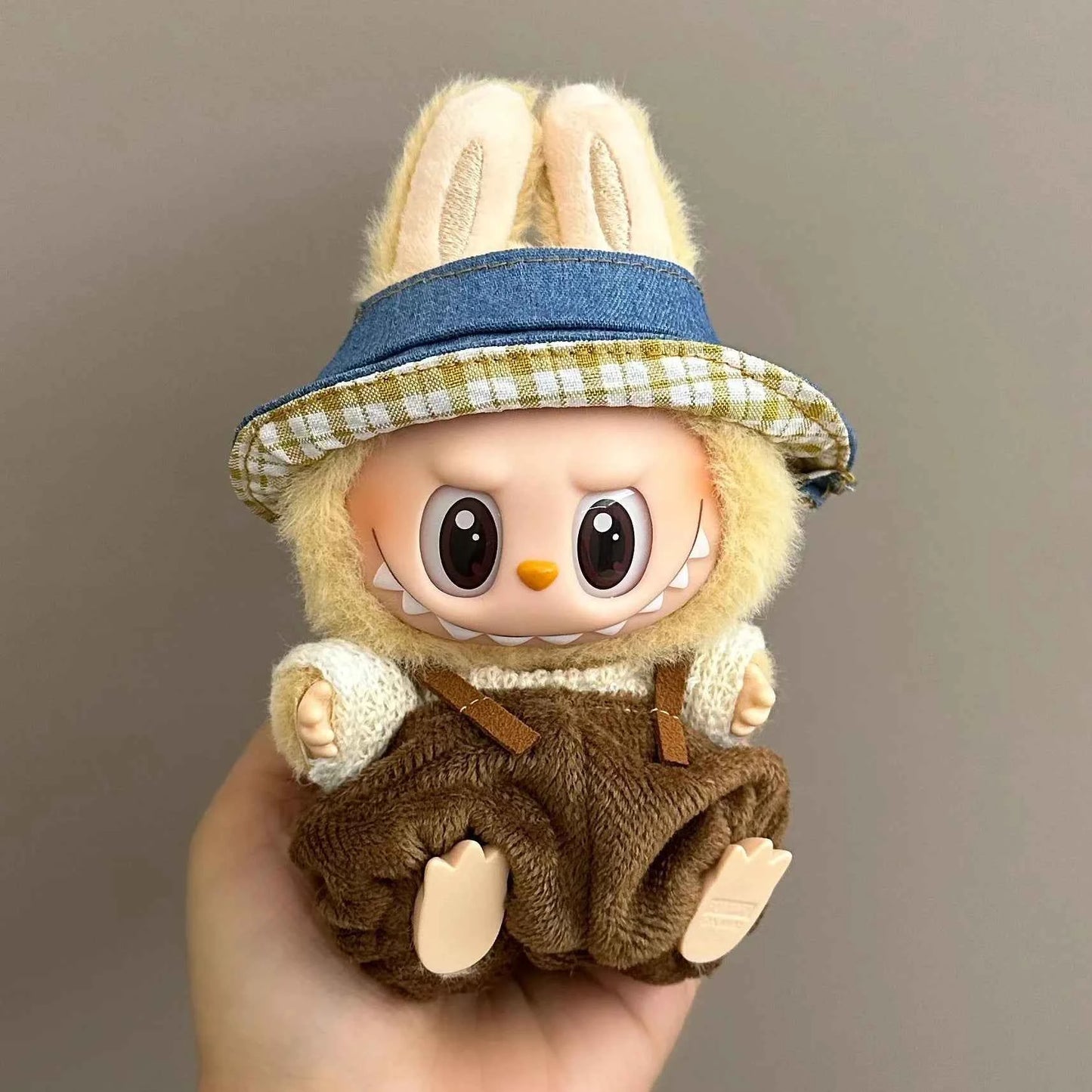 Labubu Accessories Designer Clothes for V1 V2 V3 - Cute Personality Pendants & Fashion Birthday Gift LBB-59 No dolls