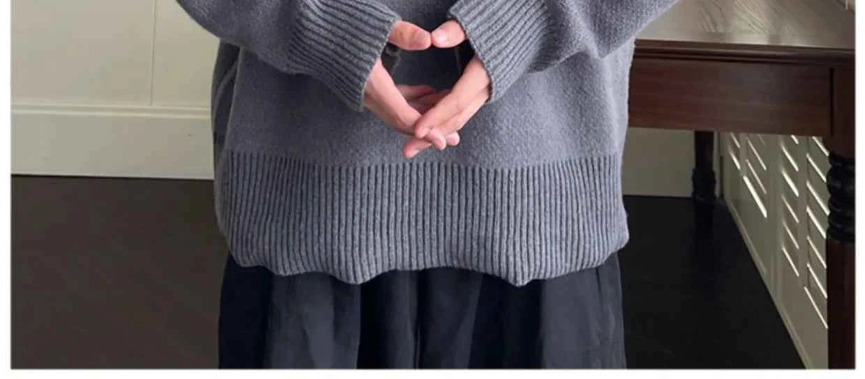 Men's Autumn Winter Loose Sweater