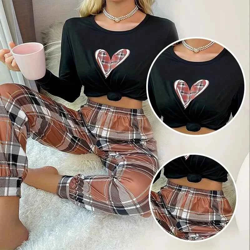 New Leisure Home Women's Printed Pajama Set