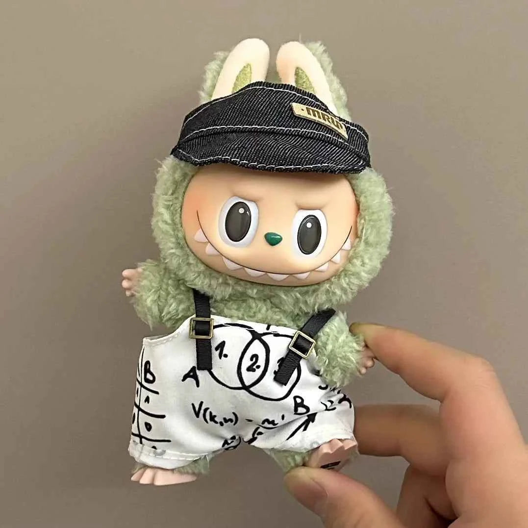Labubu Accessories Designer Clothes for V1 V2 V3 - Cute Personality Pendants & Fashion Birthday Gift LBB-64 No dolls