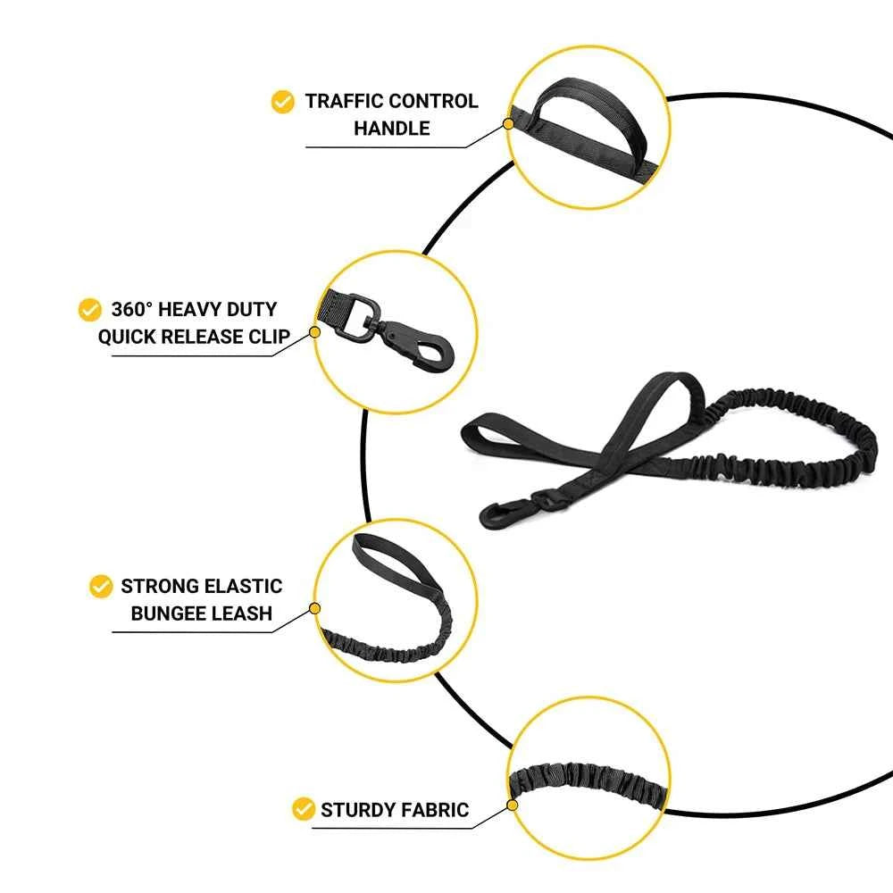 Tactical Cat Harness Adjustable Puppy Vest For Military Small Dogs Harnesses withControl Handle Walking Training Cat Accessories