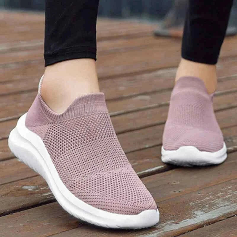 Unisex Lightweight Slip-On Sneakers – Ideal Running & Walking Shoes