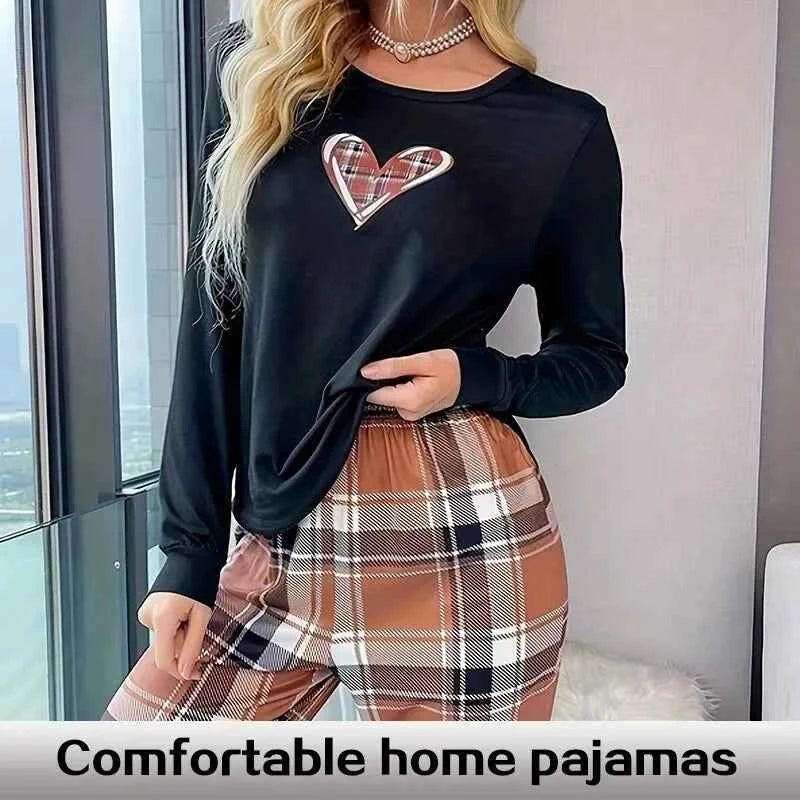 New Leisure Home Women's Printed Pajama Set