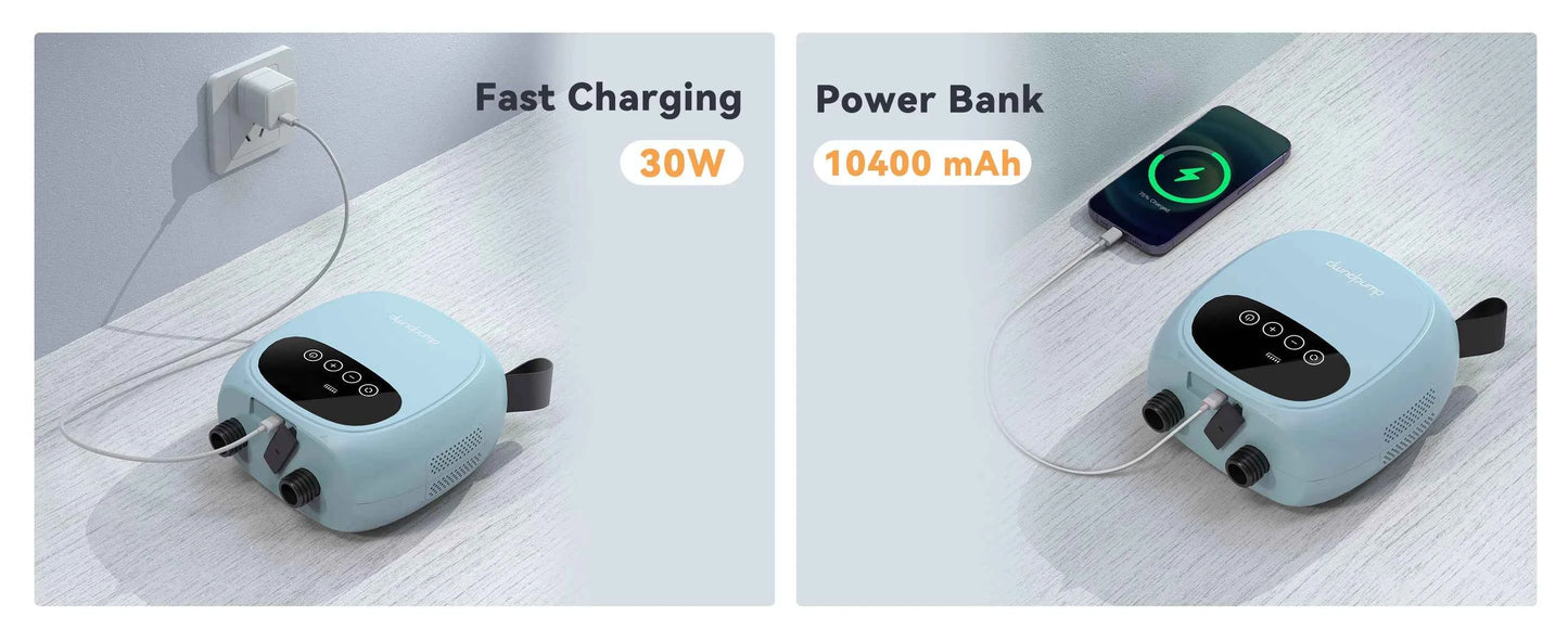 Electric SUP Pump 20PSI - dwndpump 38.48Wh Battery Inflatable Paddle Board, Kayak & Surf Board Inflation/Deflation
