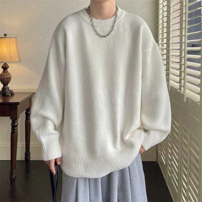 Men's Autumn Winter Loose Sweater xinse