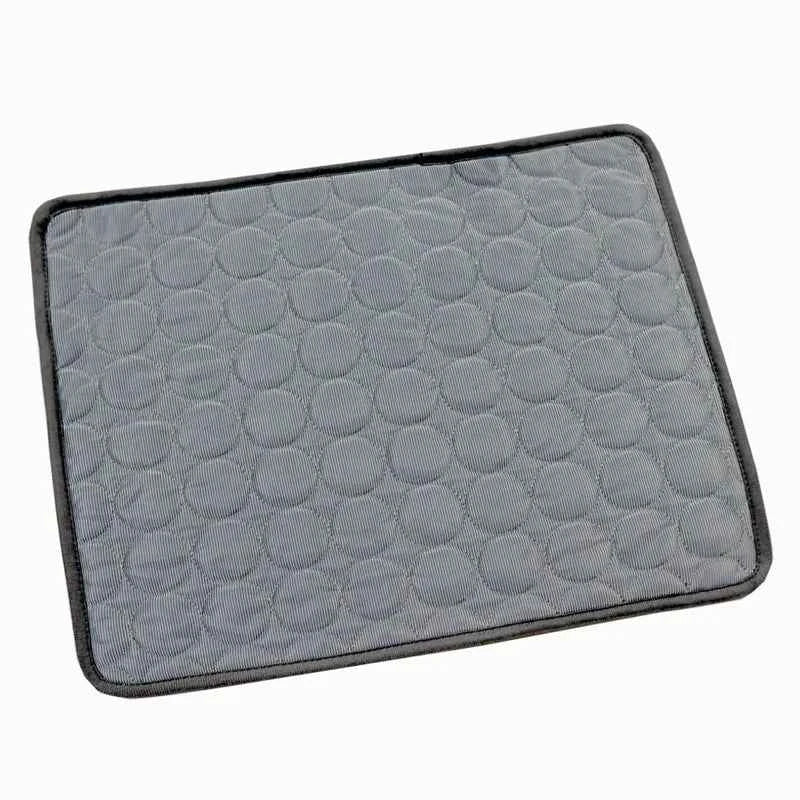 Dog Cooling Mat Summer Pet Cold Bed Extra Large For Small Big Dogs Pet Accessories Cat Durable Blanket Sofa Cat Ice Pad Blanket Dark Grey CHINA