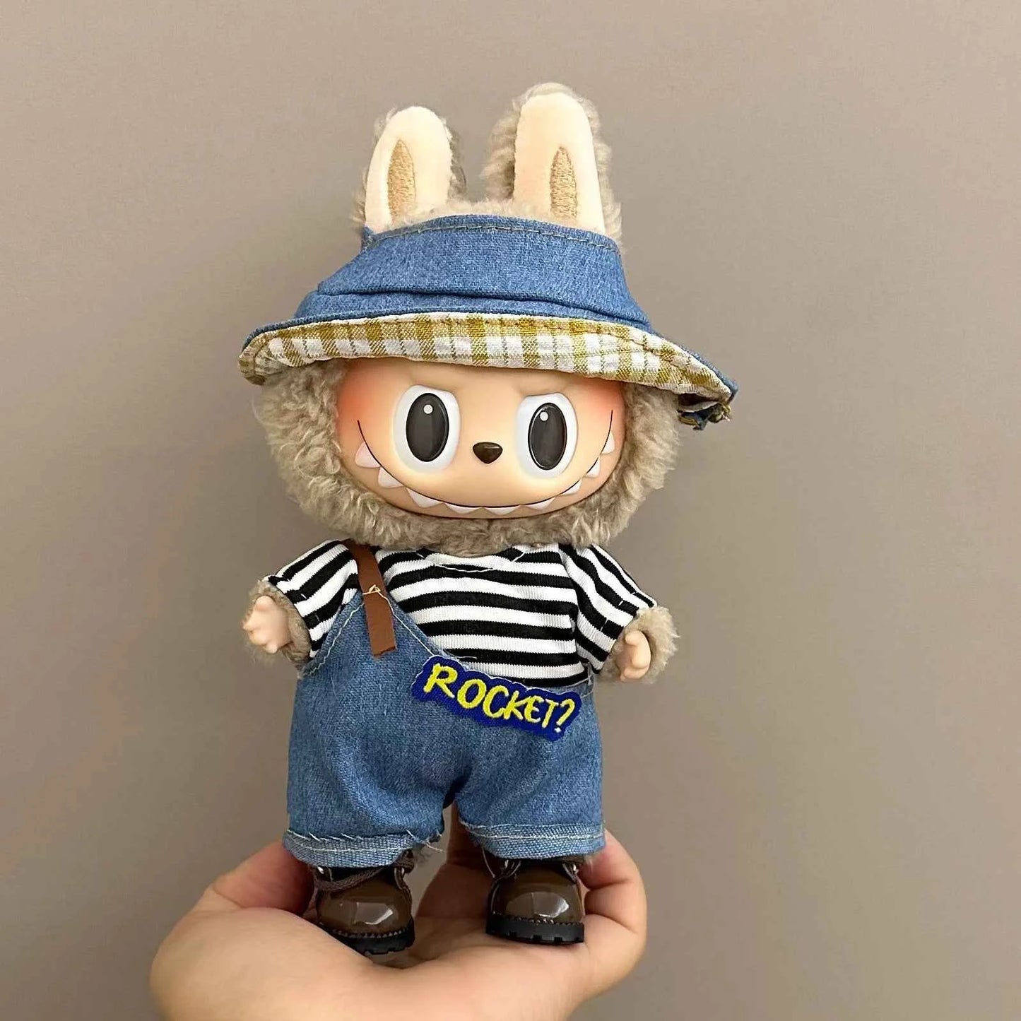 Labubu Accessories Designer Clothes for V1 V2 V3 - Cute Personality Pendants & Fashion Birthday Gift LBB-63 No dolls