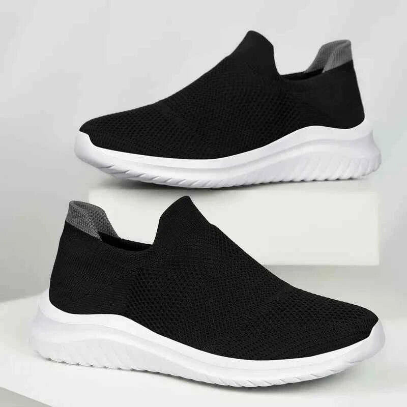 Unisex Lightweight Slip-On Sneakers – Ideal Running & Walking Shoes