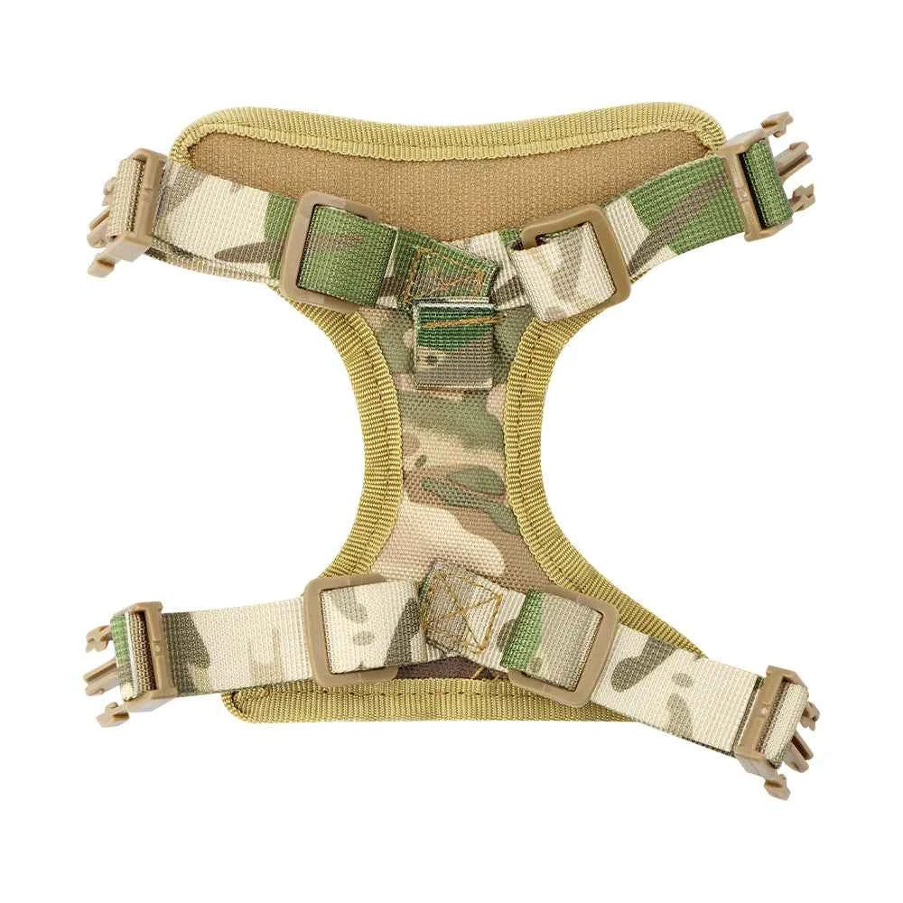 Tactical Cat Harness Adjustable Puppy Vest For Military Small Dogs Harnesses withControl Handle Walking Training Cat Accessories