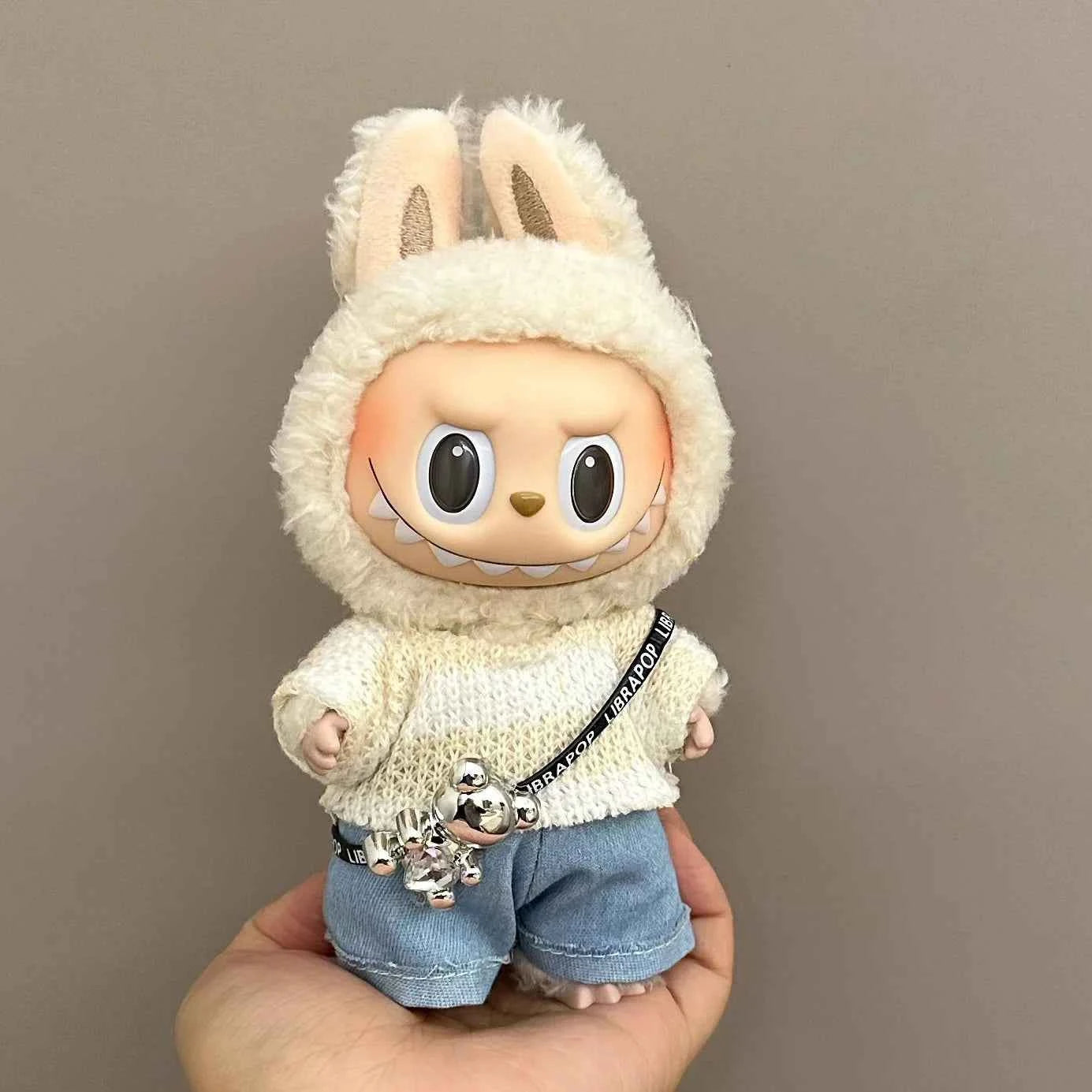 Labubu Accessories Designer Clothes for V1 V2 V3 - Cute Personality Pendants & Fashion Birthday Gift LBB-68 No dolls