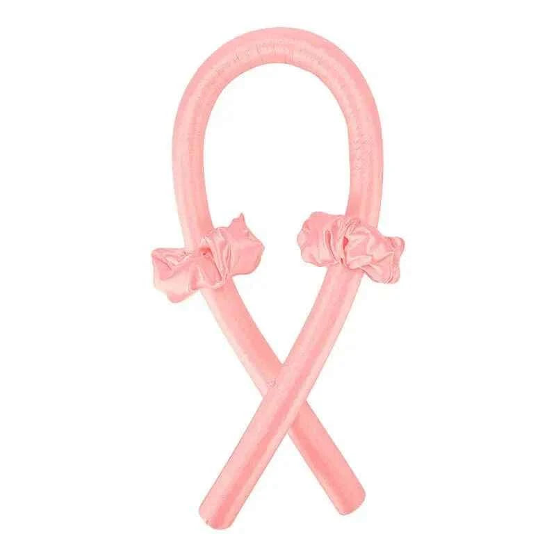 Heatless Curling Headband - Soft Silk Curls with No Heat Ribbon Hair Rollers for Effortless Hair Styling